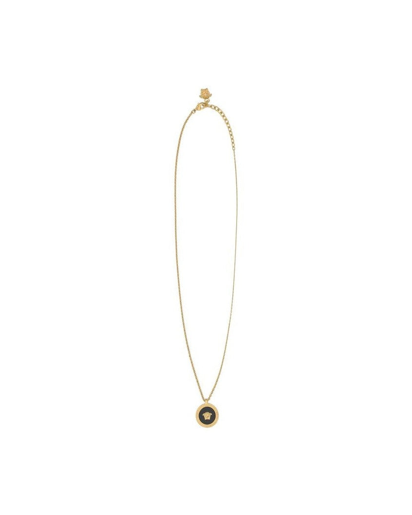 Versace Gold Brass Necklace Glam Steals