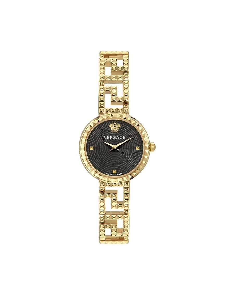 Versace Gold Stainless Steel Dress Watch