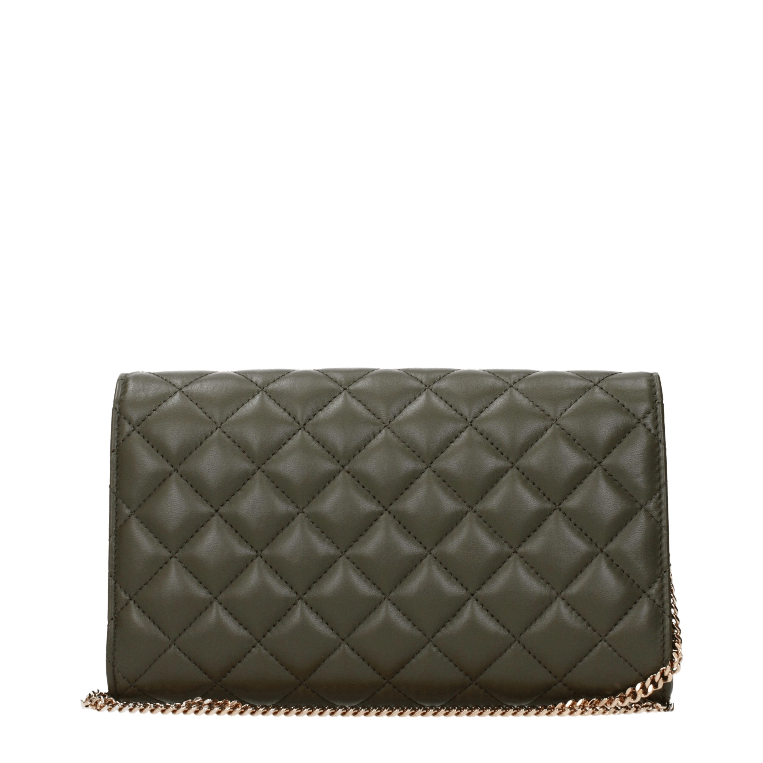 Versace Leather Green Clutch Bags Glam Steals