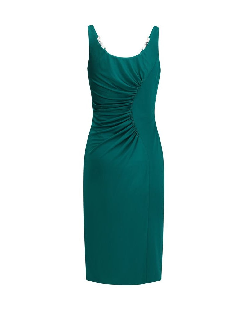 Versace Green Viscose Casual Dress Dresses