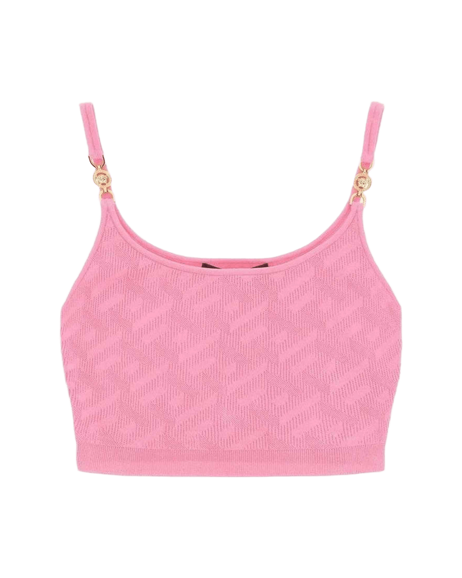 Versace La Greca Cropped Top Glam Steals