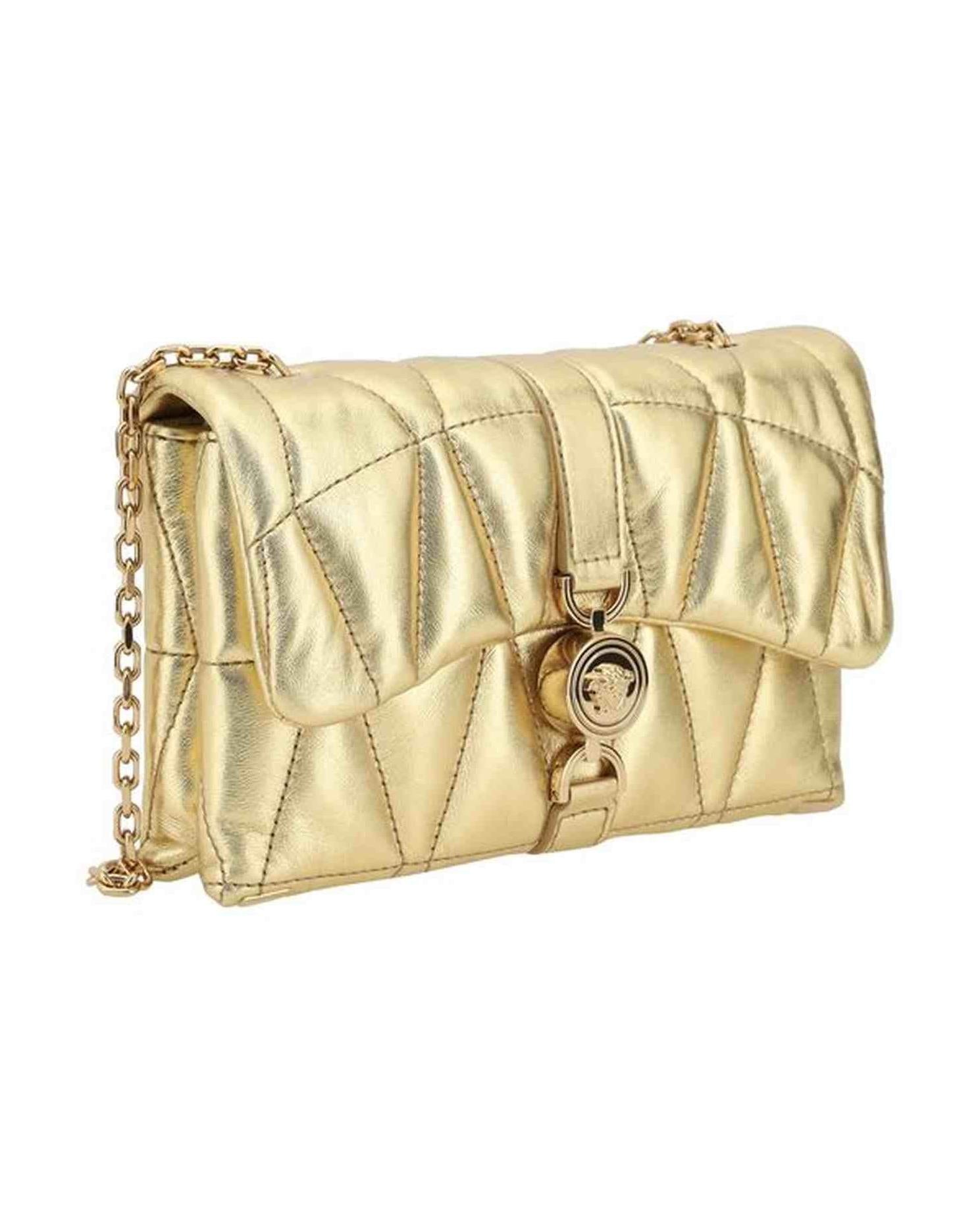 Versace Lambskin Kleio Mini Shoulder Bag Glam Steals