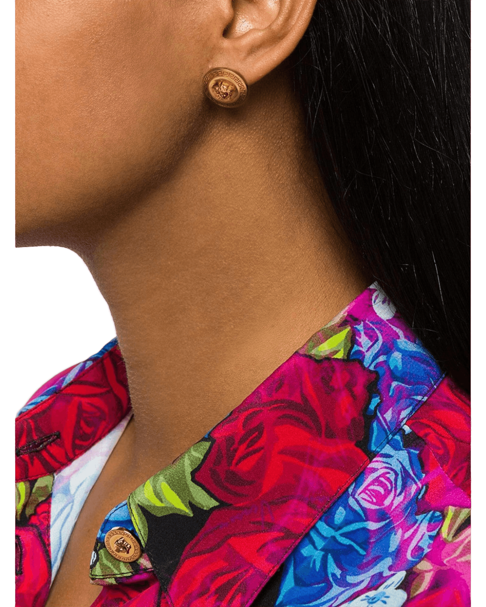 Versace Medusa 95 Stud Earrings Glam Steals