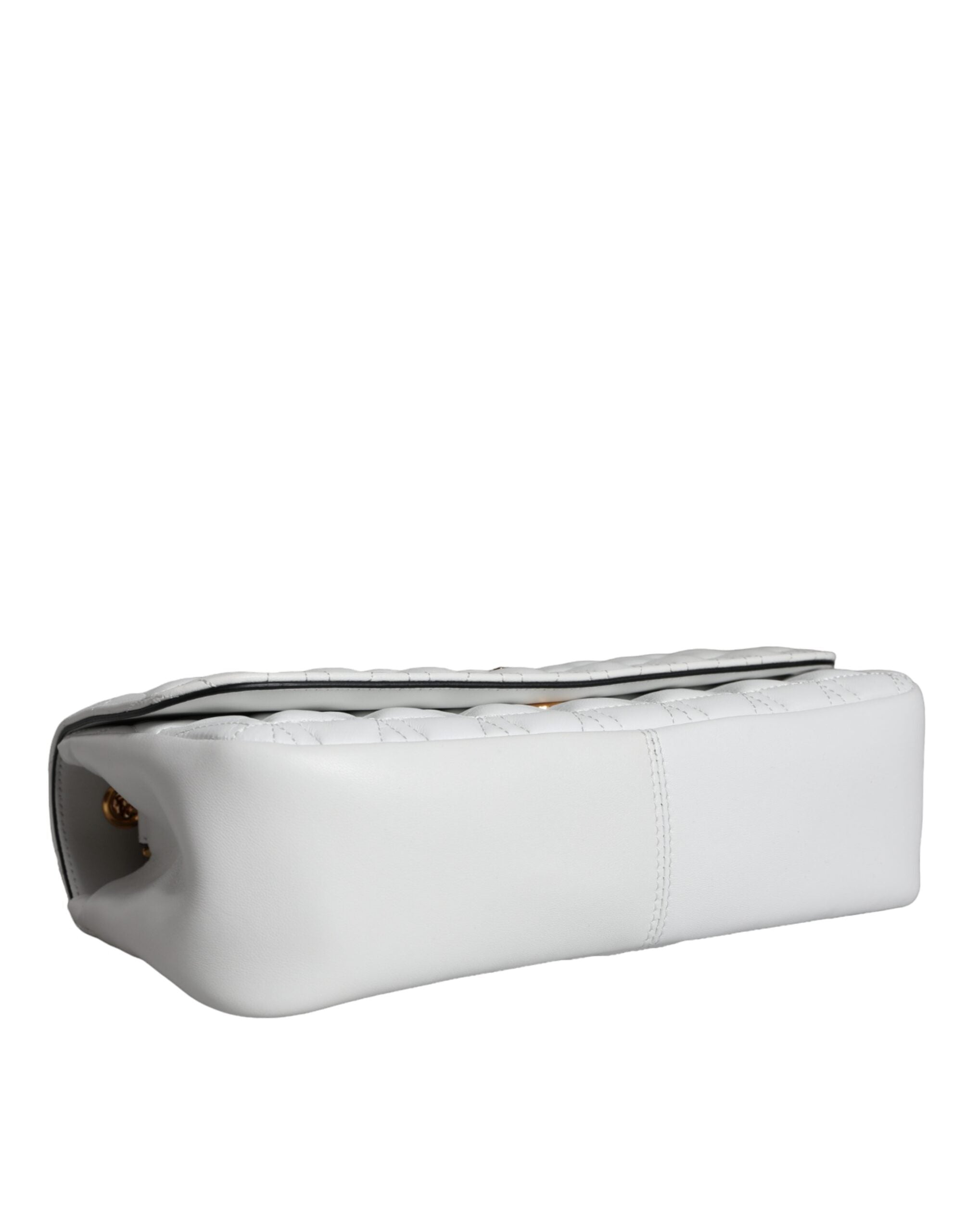 Versace Mini Nappa Leather Crossbody Shoulder White Bag Glam Steals