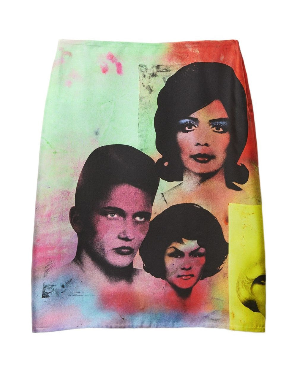 Versace Multicolor Skirt Glam Steals