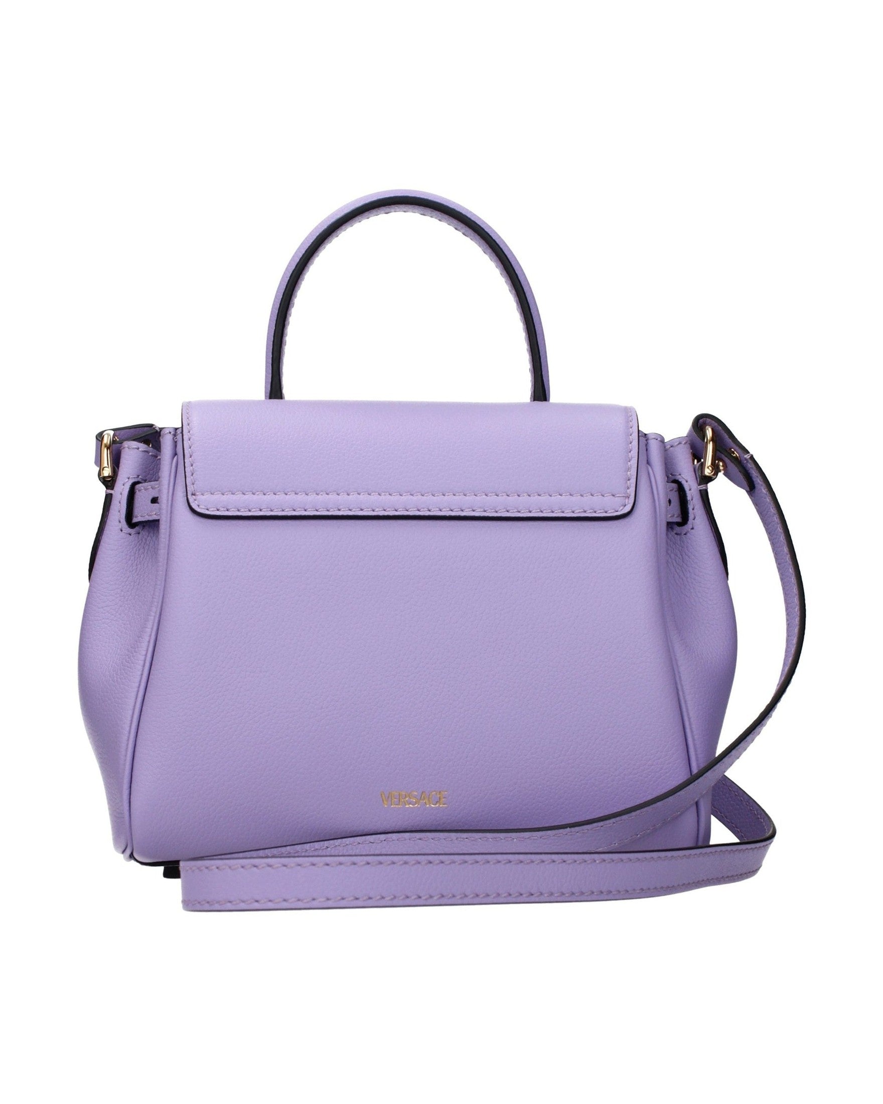 Versace Pink Leather Handbag Glam Steals