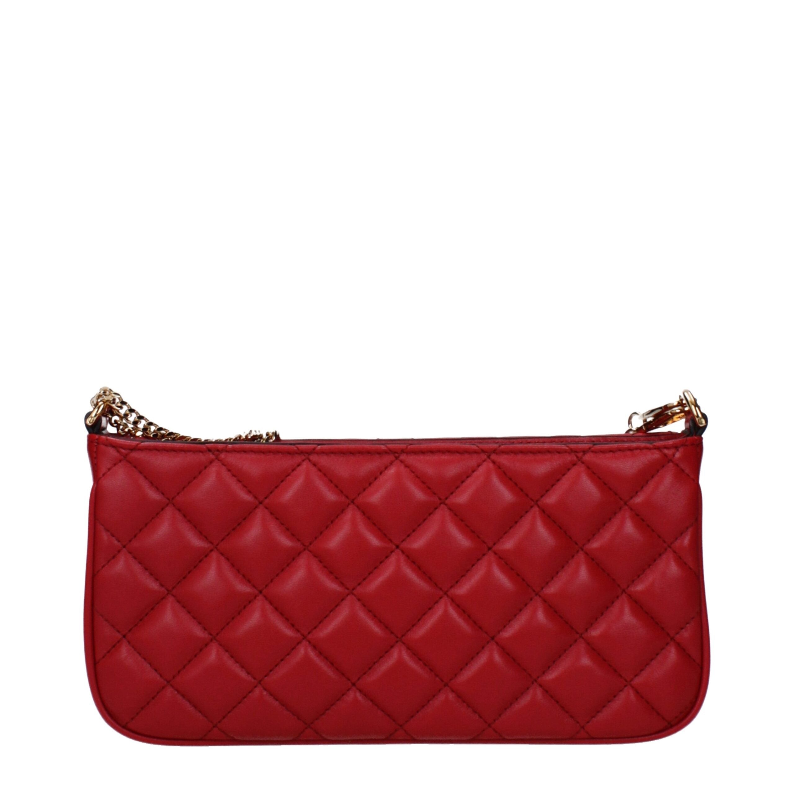 Versace Red Leather Crossbody Bag Glam Steals