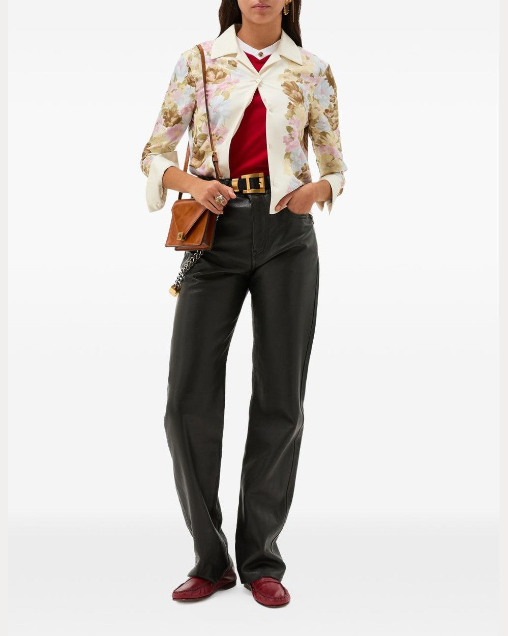 Versace T-shirts and Polos Red Glam Steals
