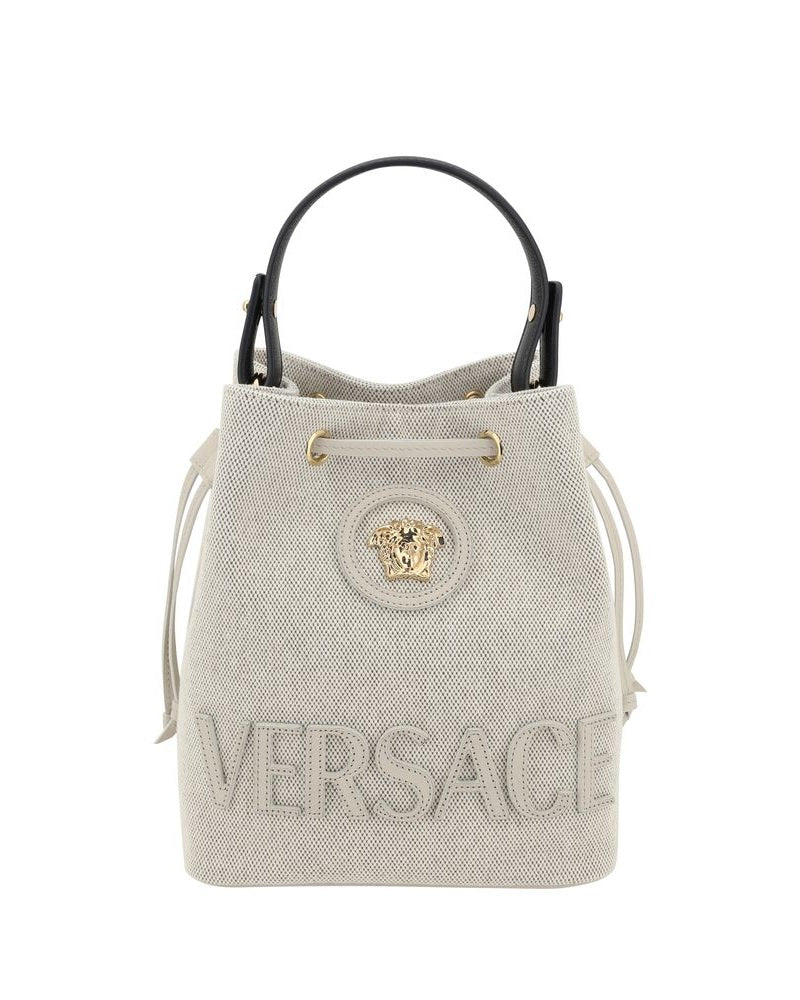 Versace White Backet Bag Glam Steals