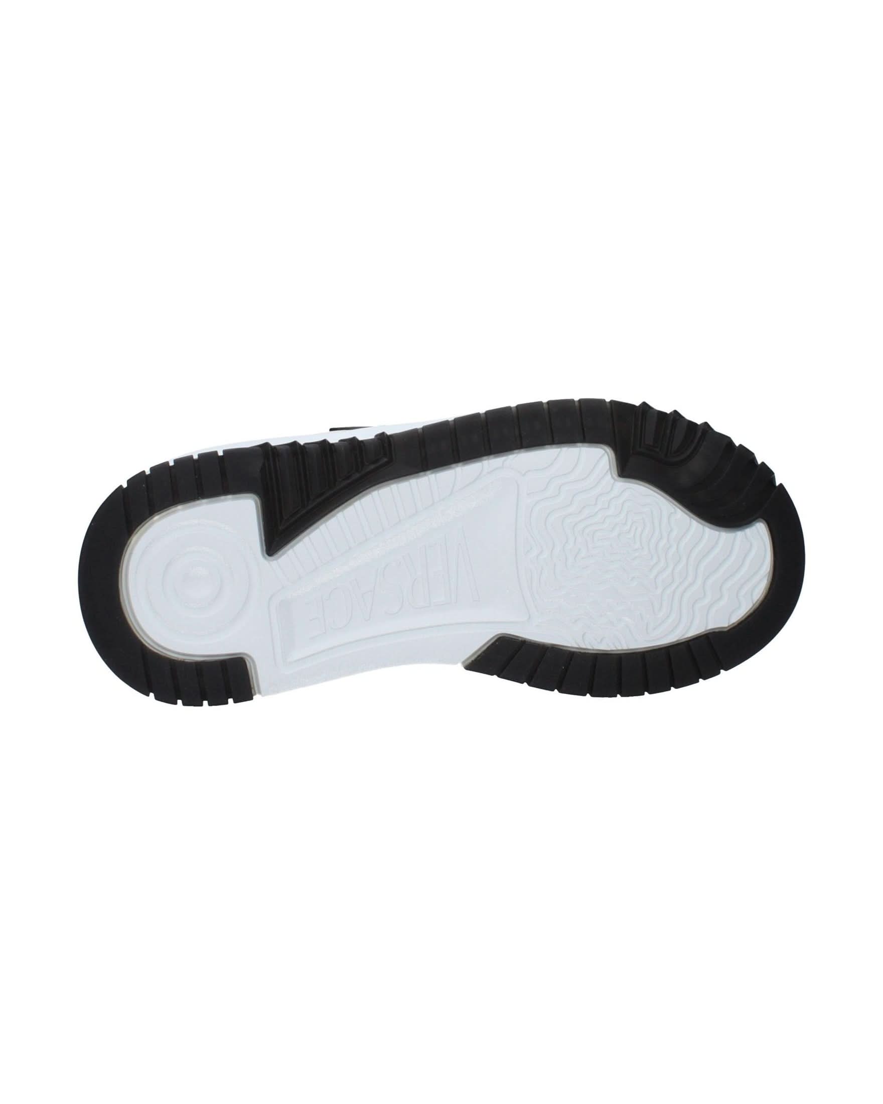 Versace White Leather Low Top Sneakers
