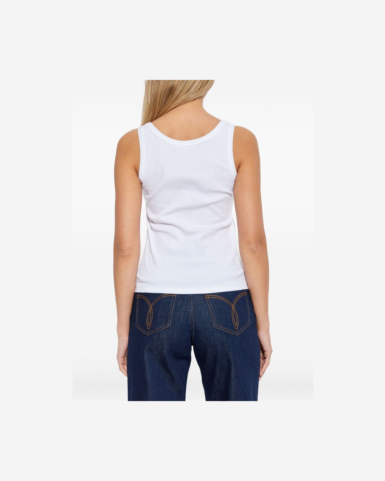 Versace White Top Topwear