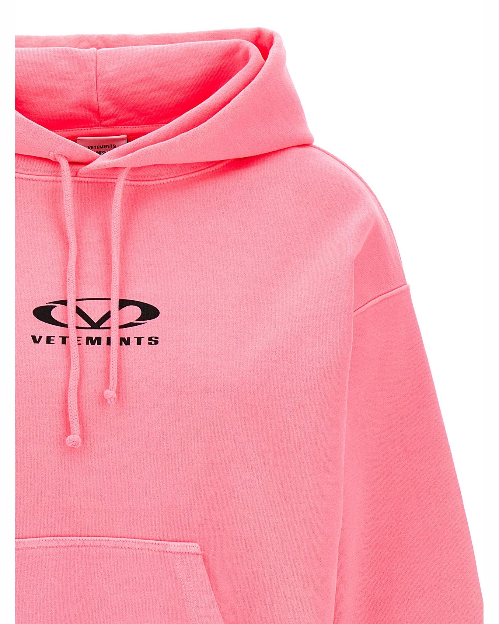 Vetements Oval Logo Hoodie Glam Steals