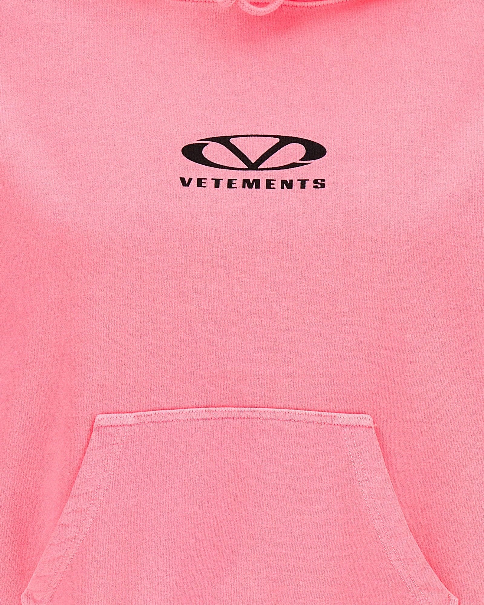 Vetements Oval Logo Hoodie Glam Steals