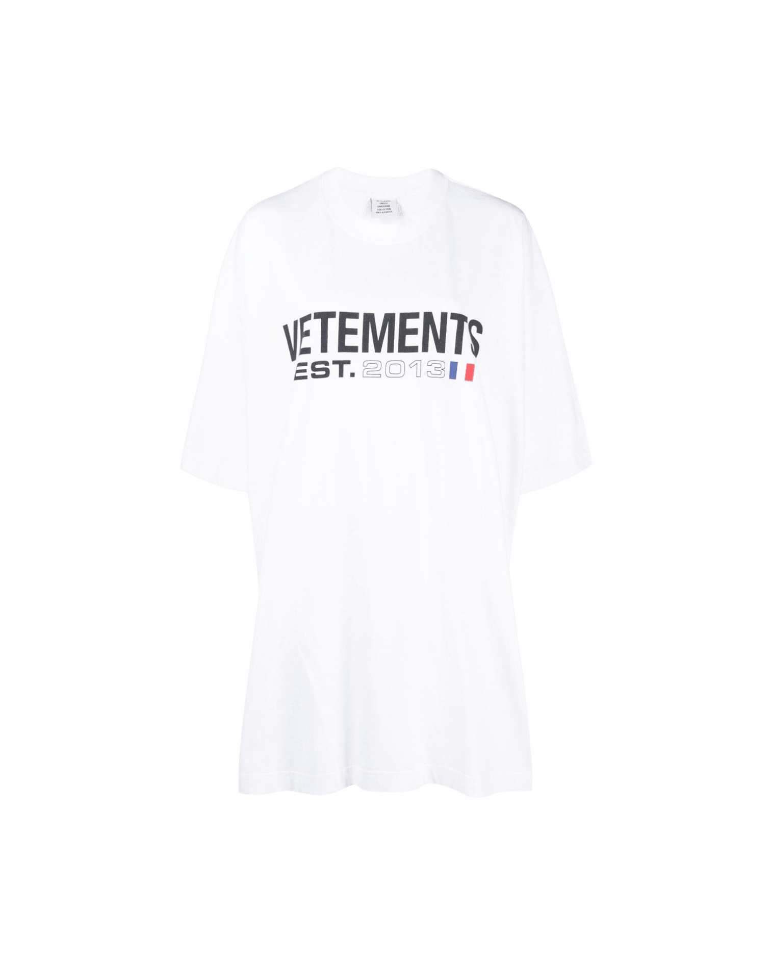 Vetements White T-Shirt T-Shirts