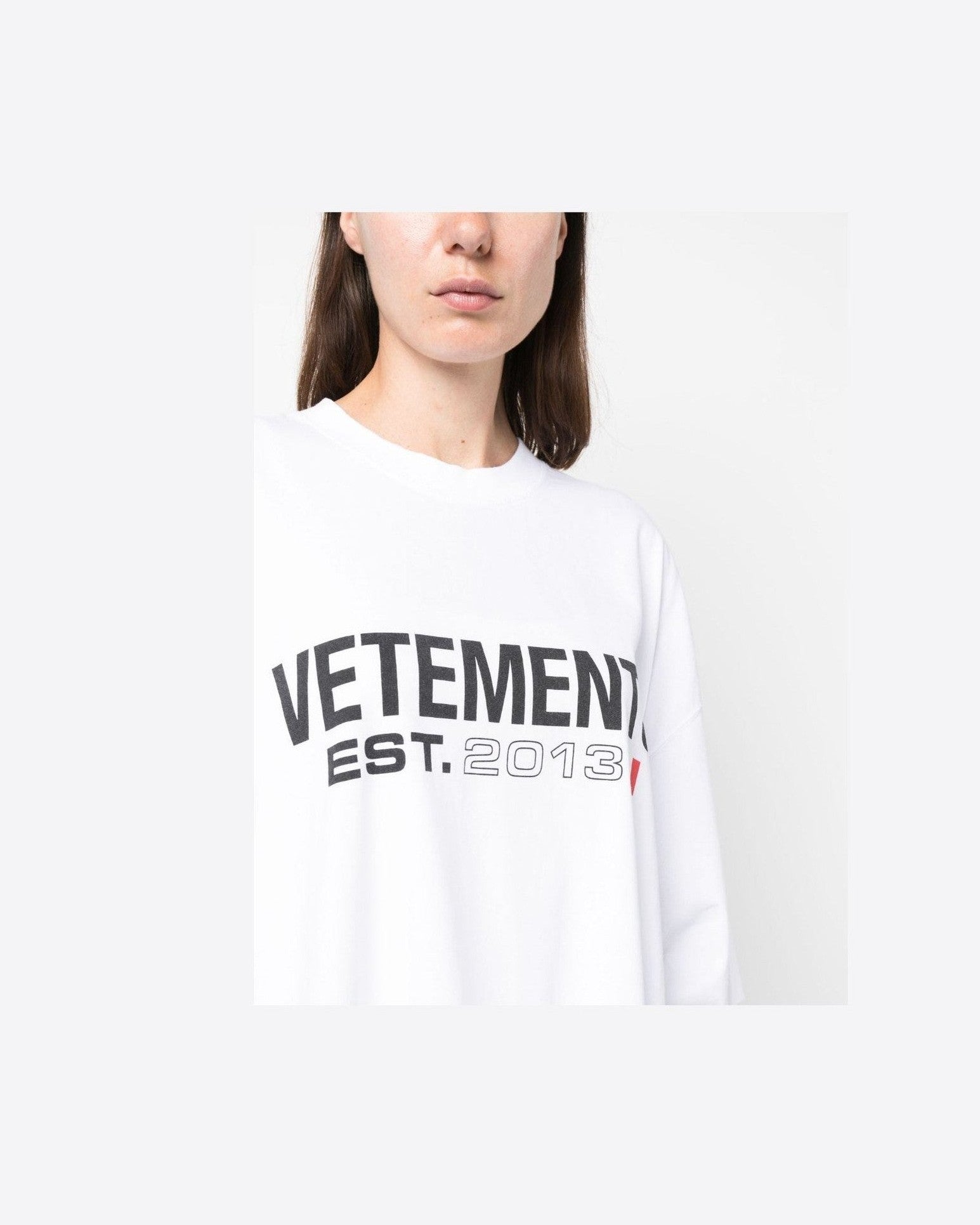 Vetements White T-shirt Glam Steals