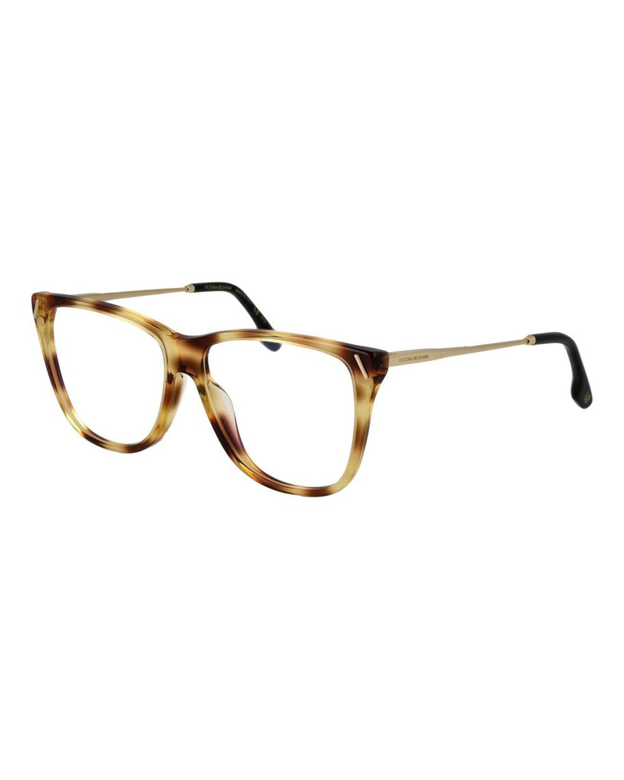 Victoria Beckham Beige Optical Frame Glam Steals