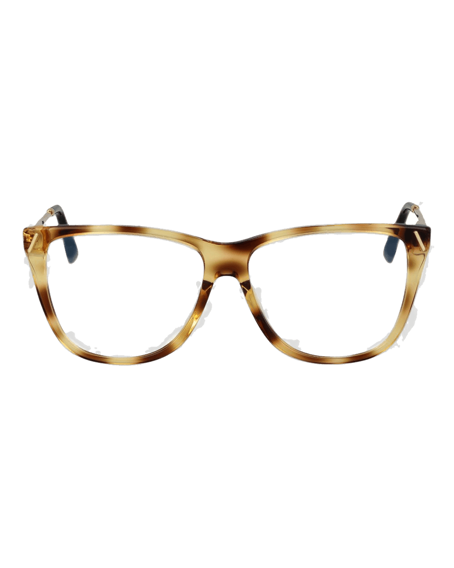 Victoria Beckham Beige Optical Frame Glam Steals