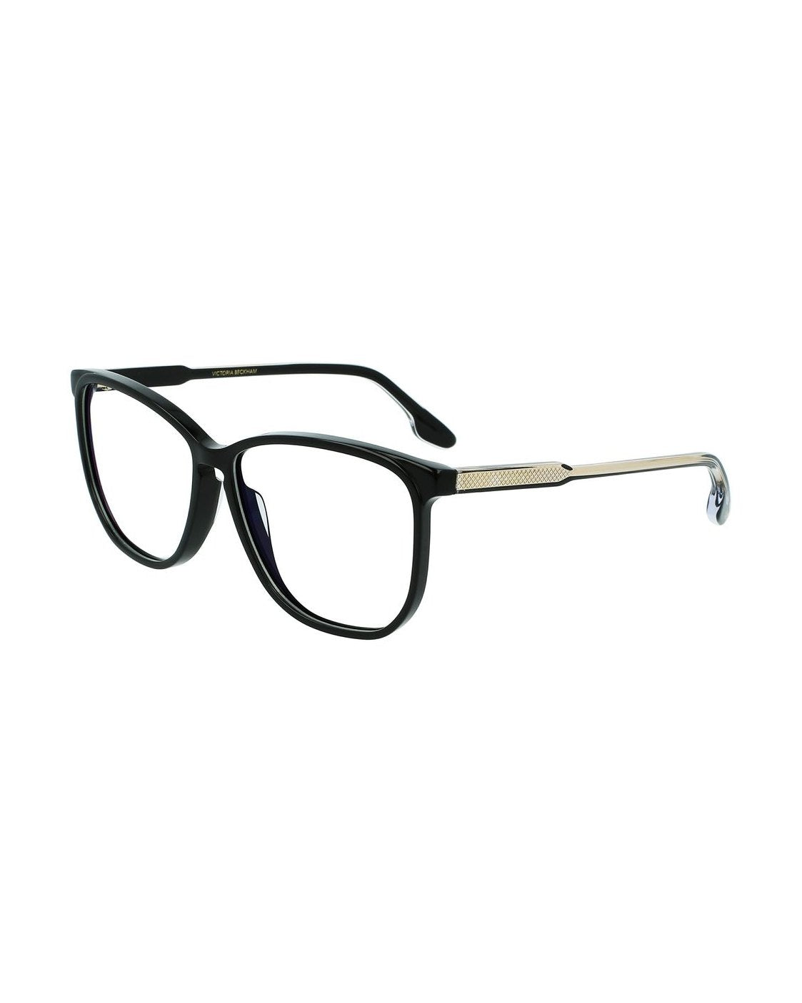 Victoria Beckham Black Acetate Frame Eyeglasses