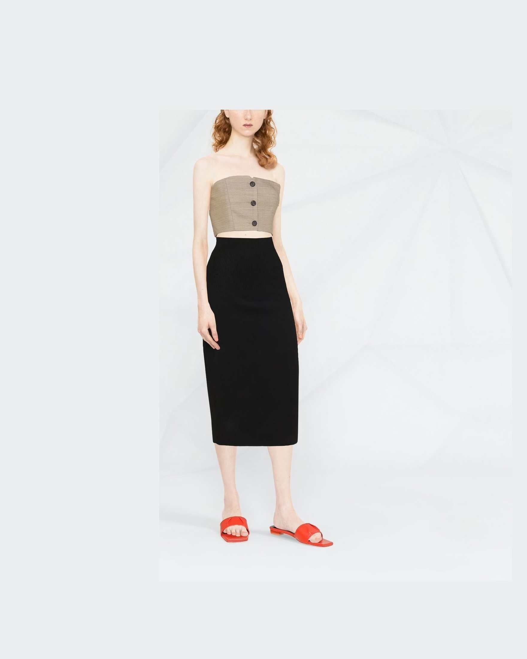 Victoria Beckham Black Skirt Glam Steals