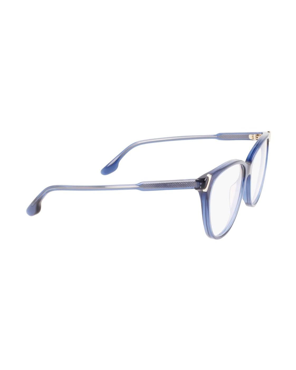 Victoria Beckham Blue Acetate Optical Frame Eyeglasses