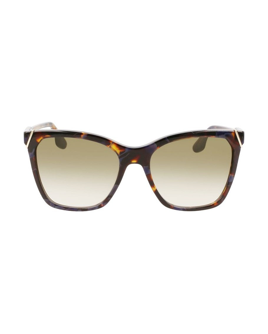 Victoria Beckham Blue Acetate Sunglasses Sunglasses
