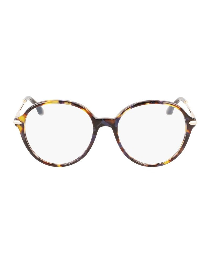 Victoria Beckham Brown Acetate Frame Eyeglasses