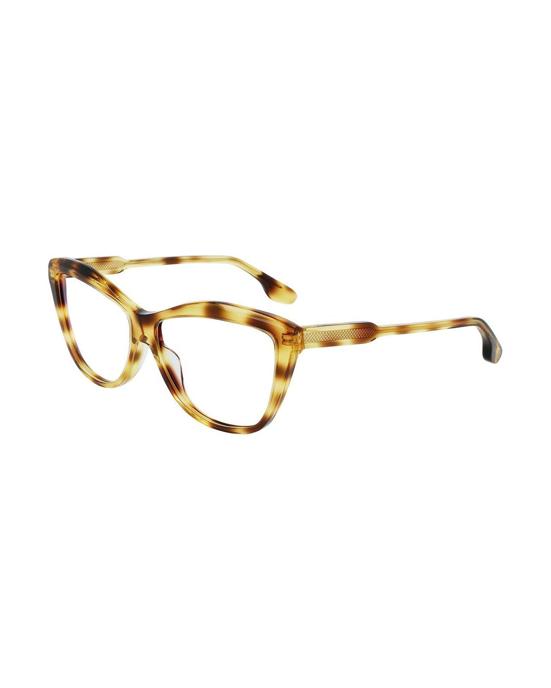 Victoria Beckham Brown Acetate Frame Eyeglasses