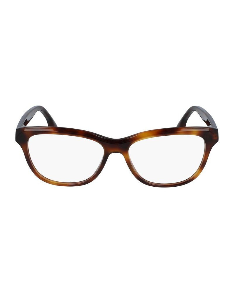 Victoria Beckham Brown Acetate Frame Eyeglasses