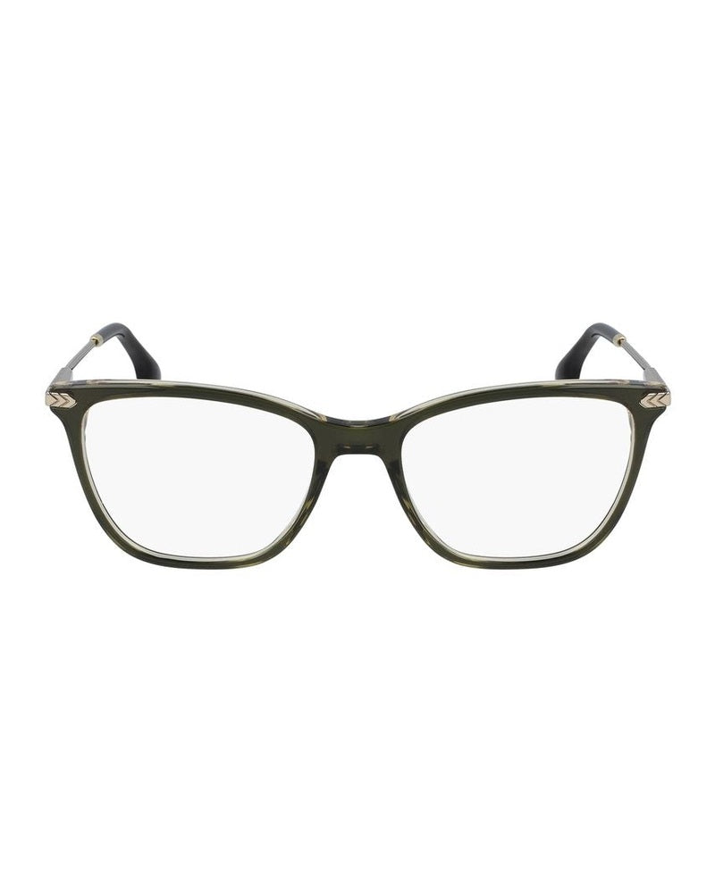 Victoria Beckham Brown Acetate Frame Eyeglasses