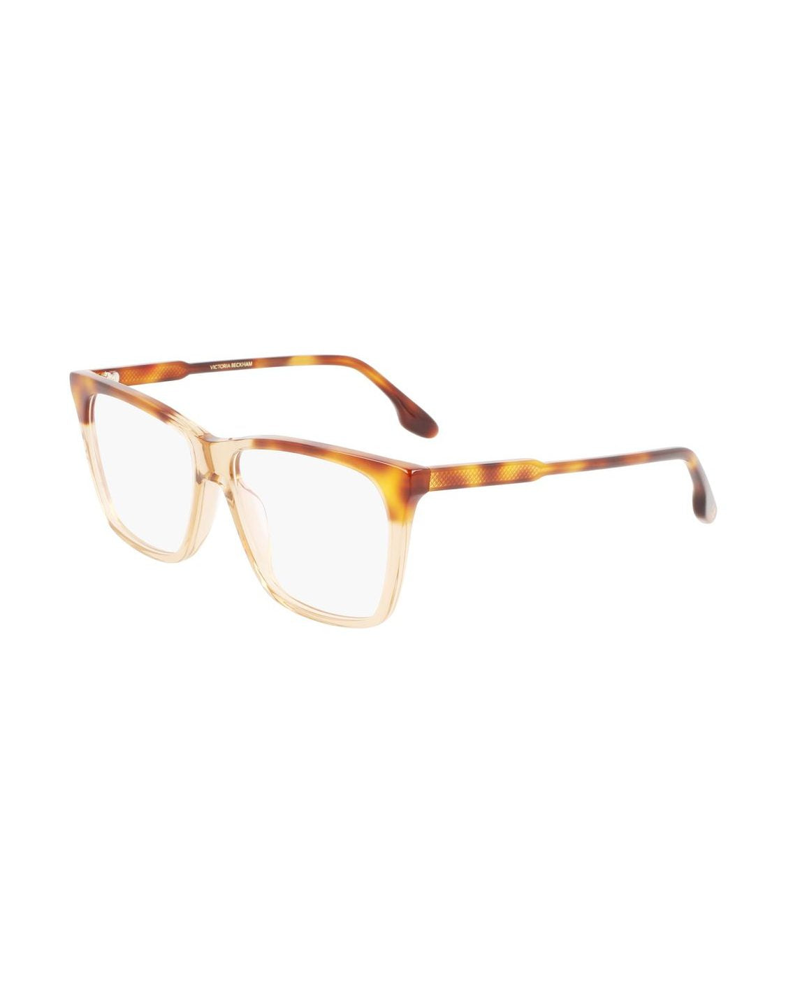 Victoria Beckham Brown Acetate Frame Eyeglasses