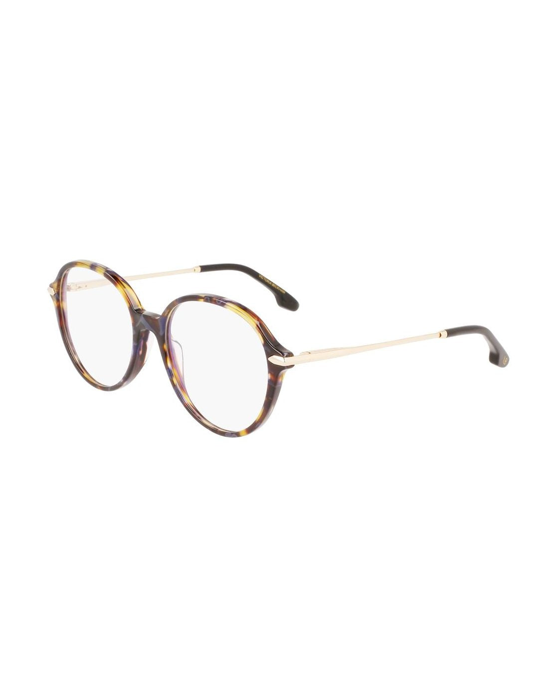 Victoria Beckham Brown Acetate Frame Eyeglasses