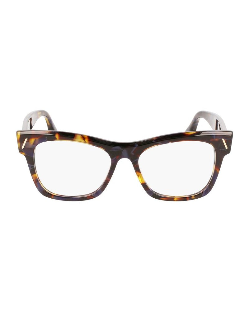 Victoria Beckham Brown Acetate Frame Eyeglasses