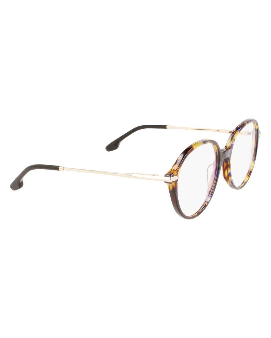 Victoria Beckham Brown Acetate Frame Eyeglasses