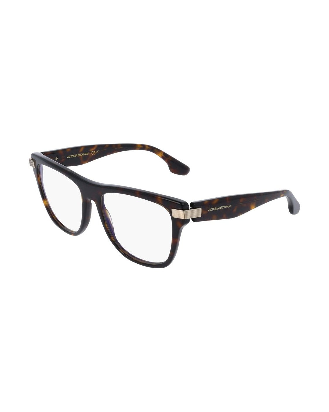 Victoria Beckham Brown Acetate Frame Eyeglasses