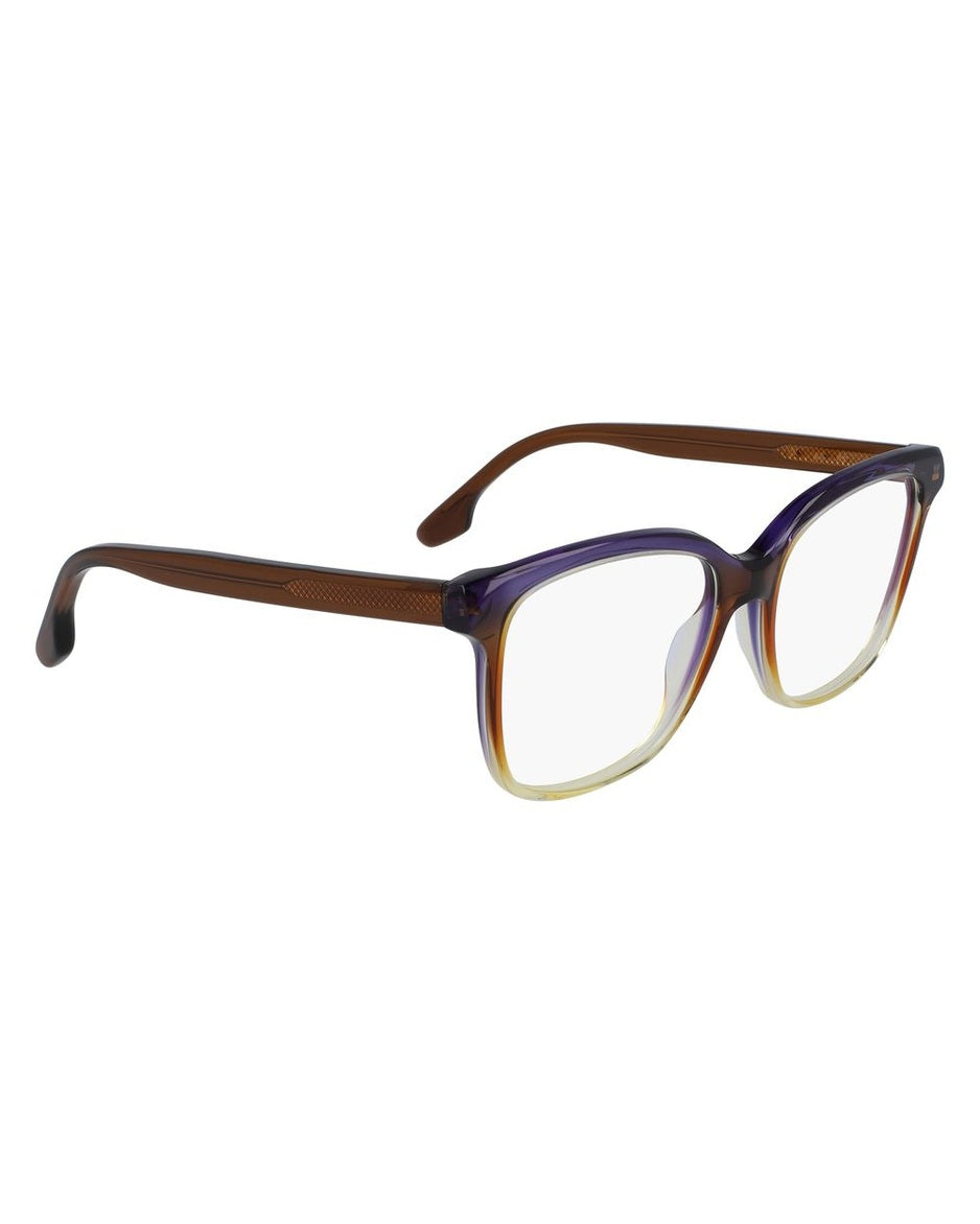 Victoria Beckham Brown Acetate Frame Eyeglasses