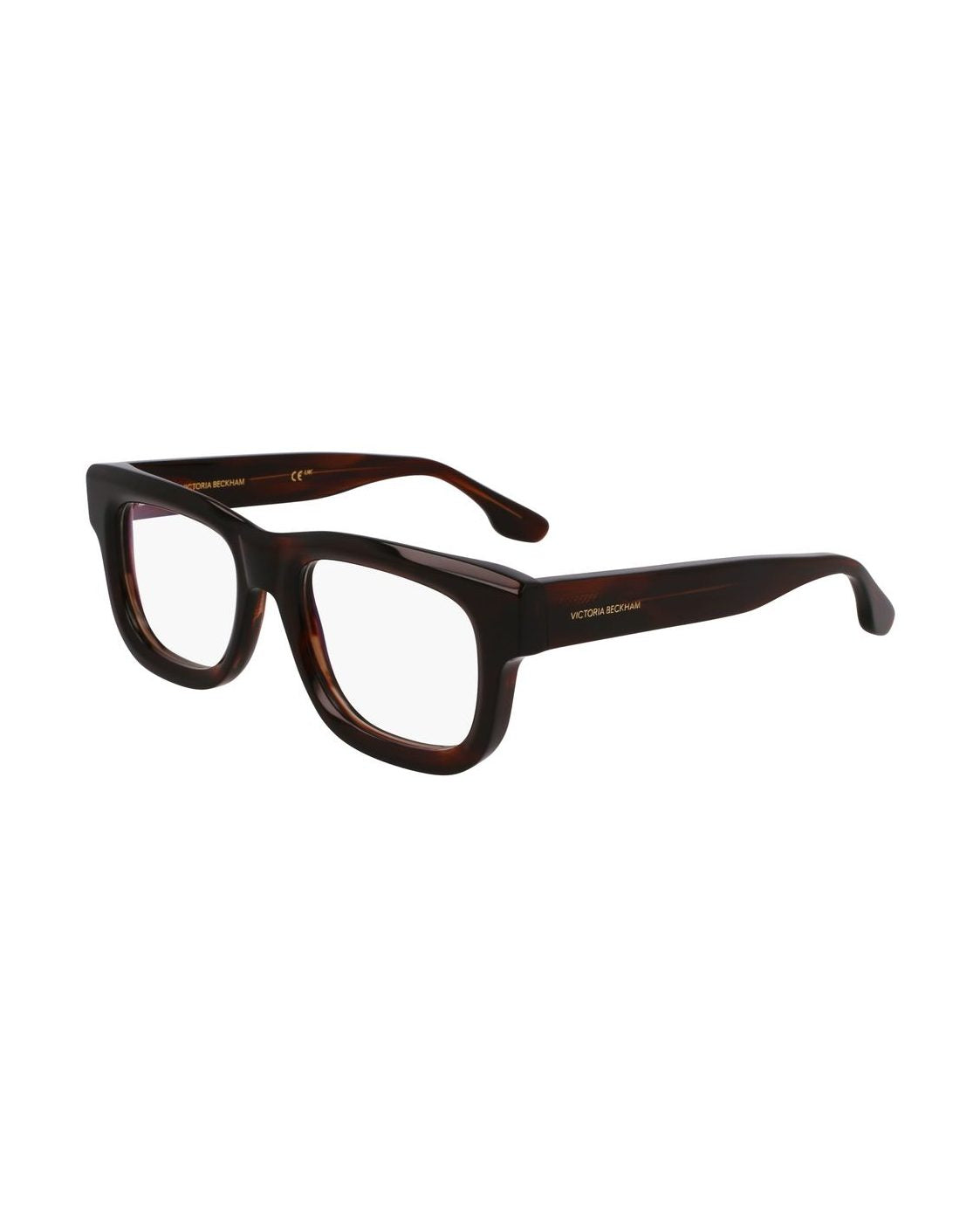 Victoria Beckham Brown Acetate Optical Frame Glam Steals