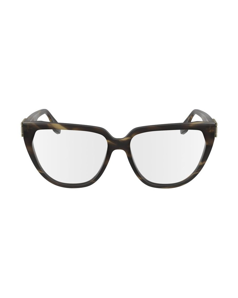 Victoria Beckham Brown Acetate Optical Frame Glam Steals