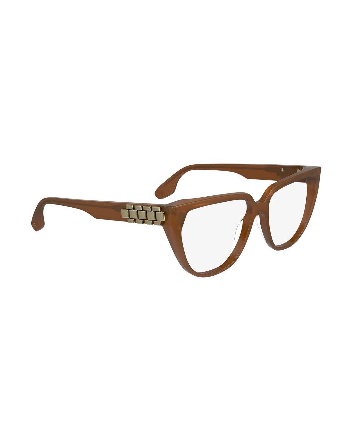 Victoria Beckham Brown Acetate Optical Frame Glam Steals