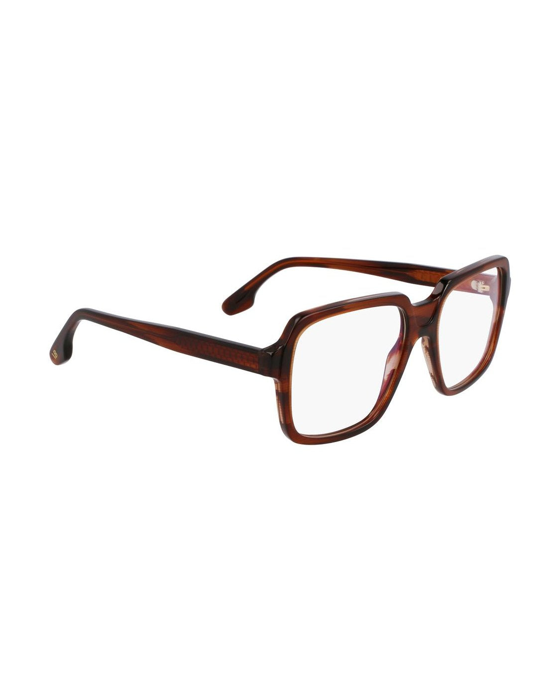 Victoria Beckham Brown Acetate Optical Frame Glam Steals