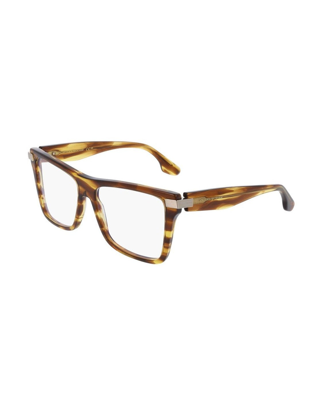 Victoria Beckham Brown Acetate Optical Frame Eyeglasses