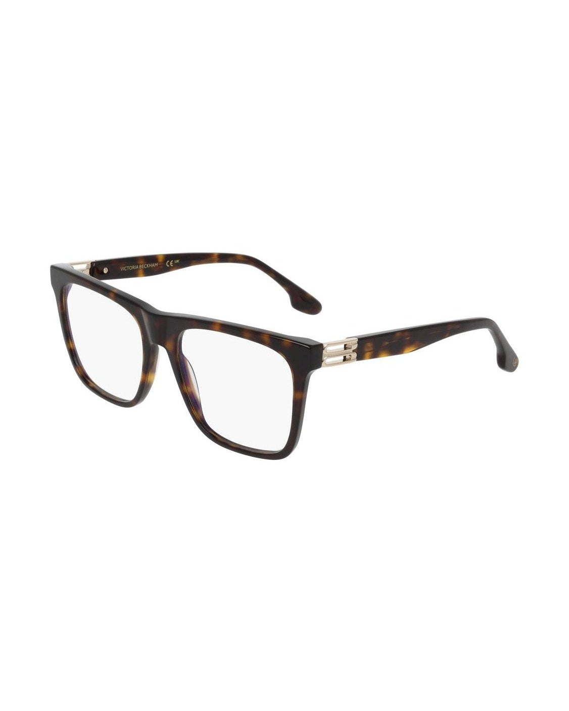 Victoria Beckham Brown Acetate Optical Frame Eyeglasses