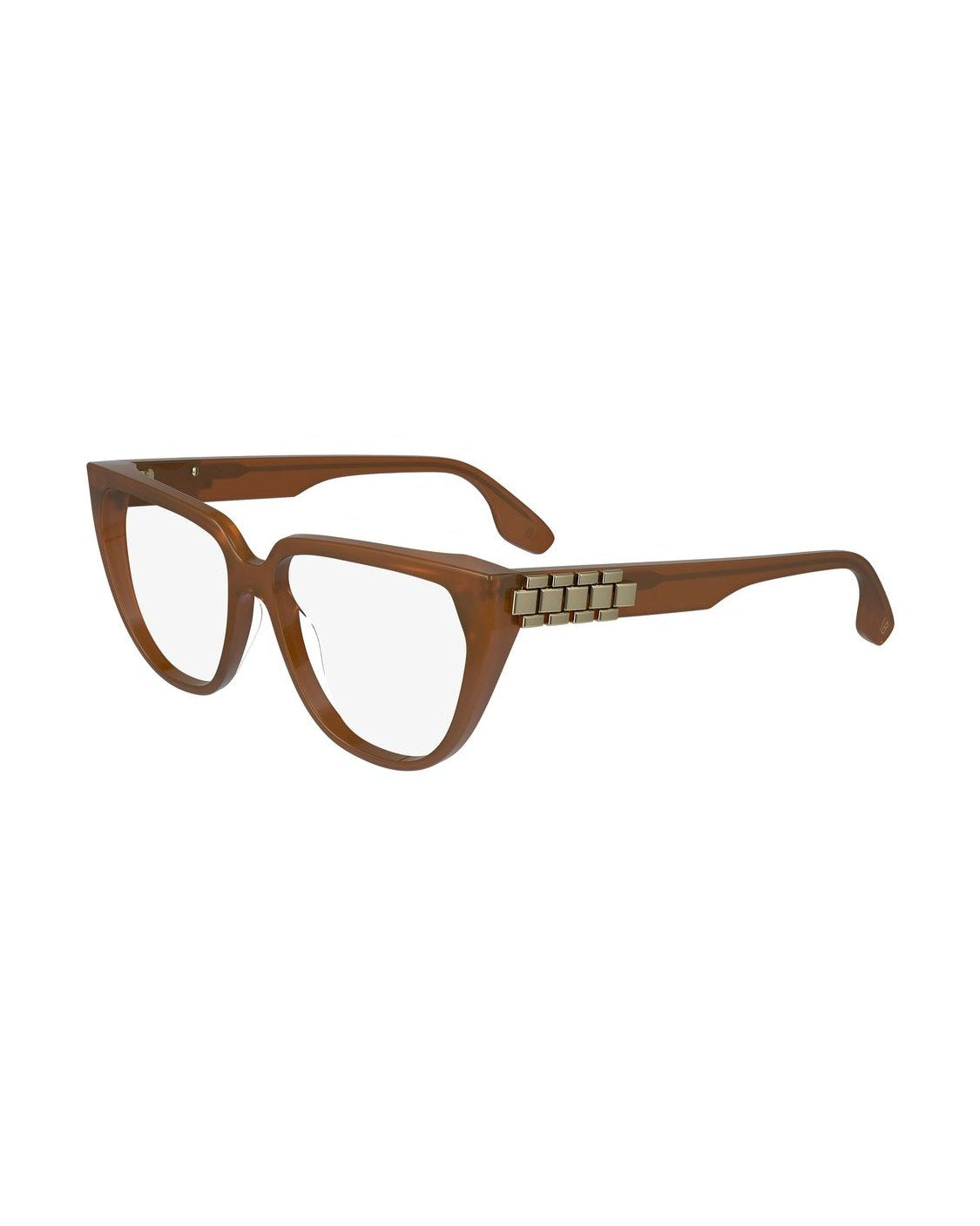 Victoria Beckham Brown Acetate Optical Frame Glam Steals