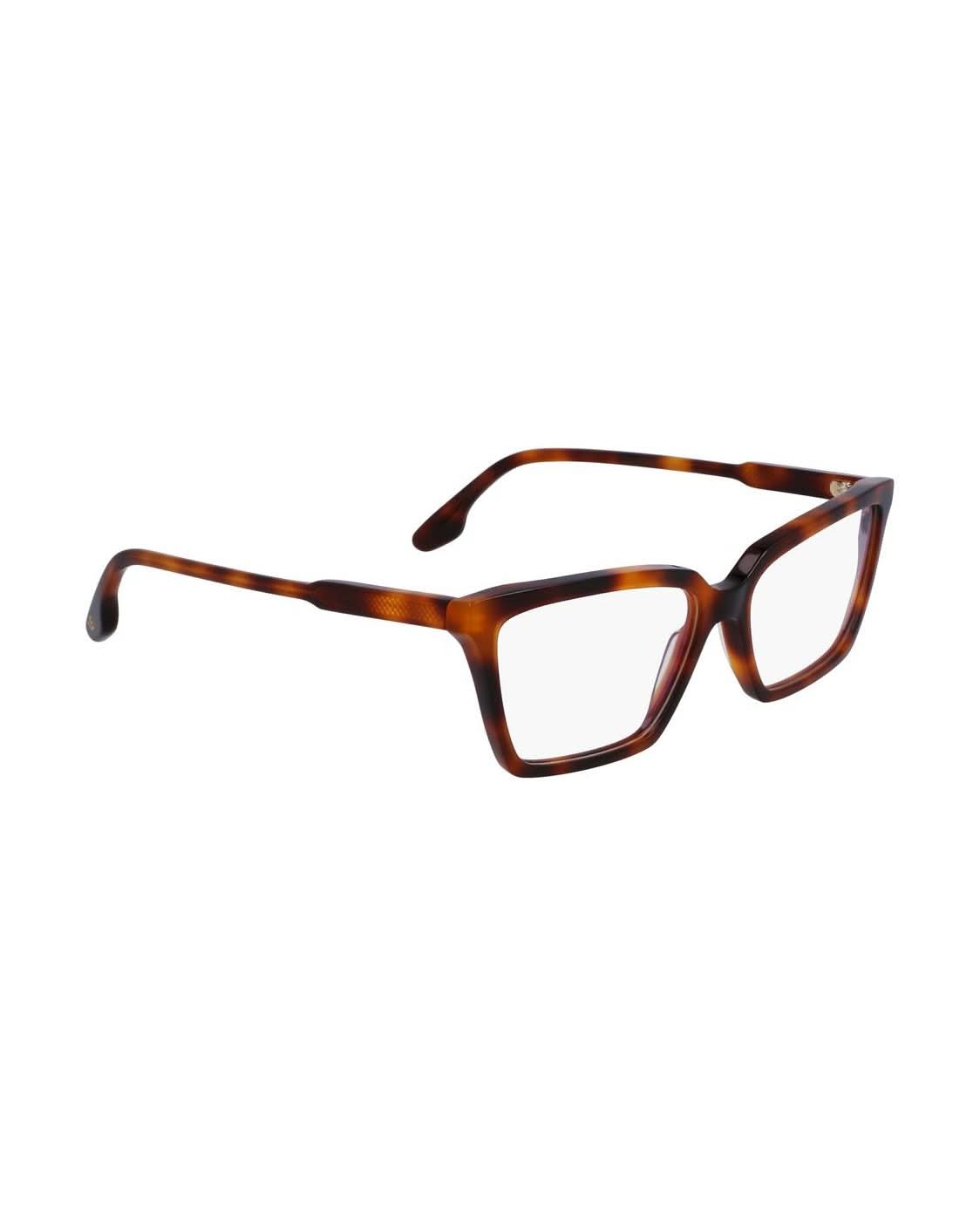 Victoria Beckham Brown Acetate Optical Frame Eyeglasses