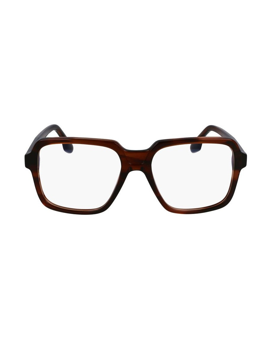 Victoria Beckham Brown Acetate Optical Frame Glam Steals