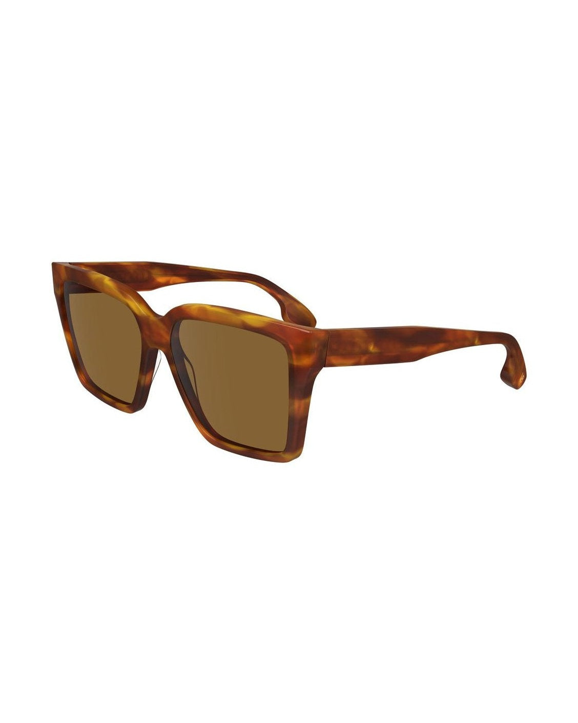 Victoria Beckham Brown Acetate Sunglasses Sunglasses