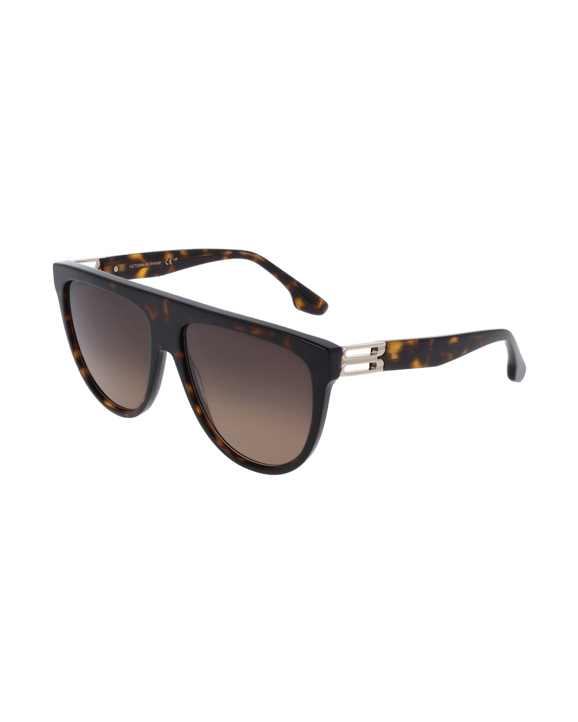 Victoria Beckham Brown Acetate Sunglasses Sunglasses