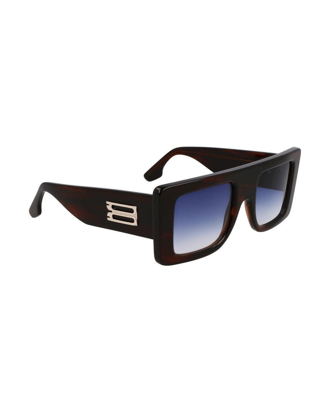 Victoria Beckham Brown Acetate Sunglasses Sunglasses