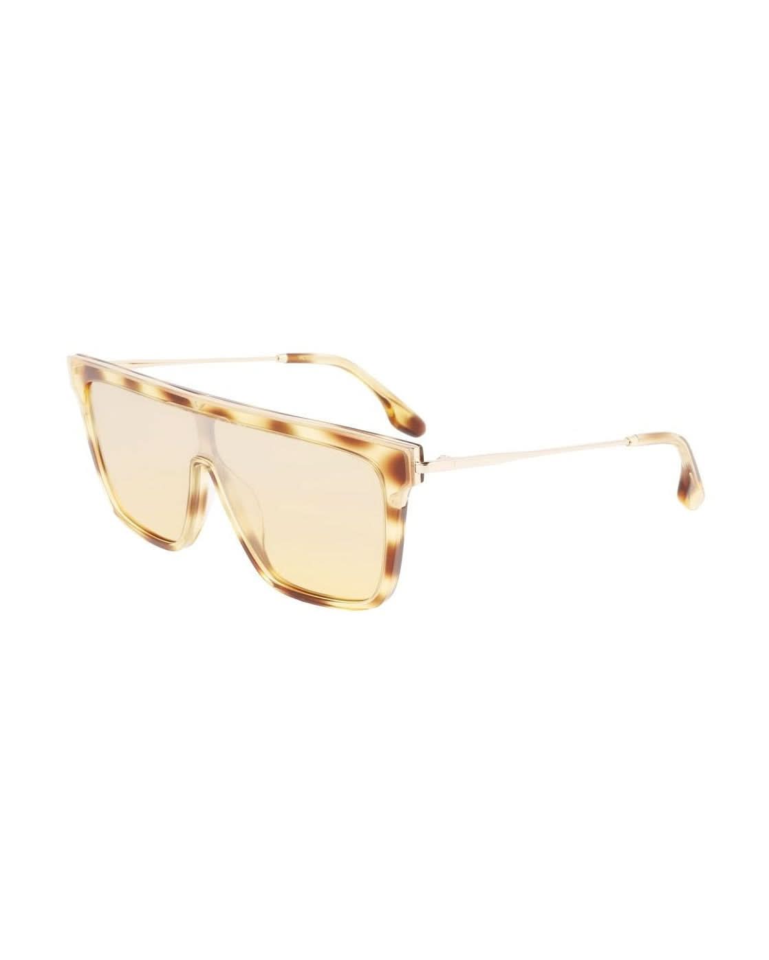 Victoria Beckham Brown Acetate Sunglasses Sunglasses