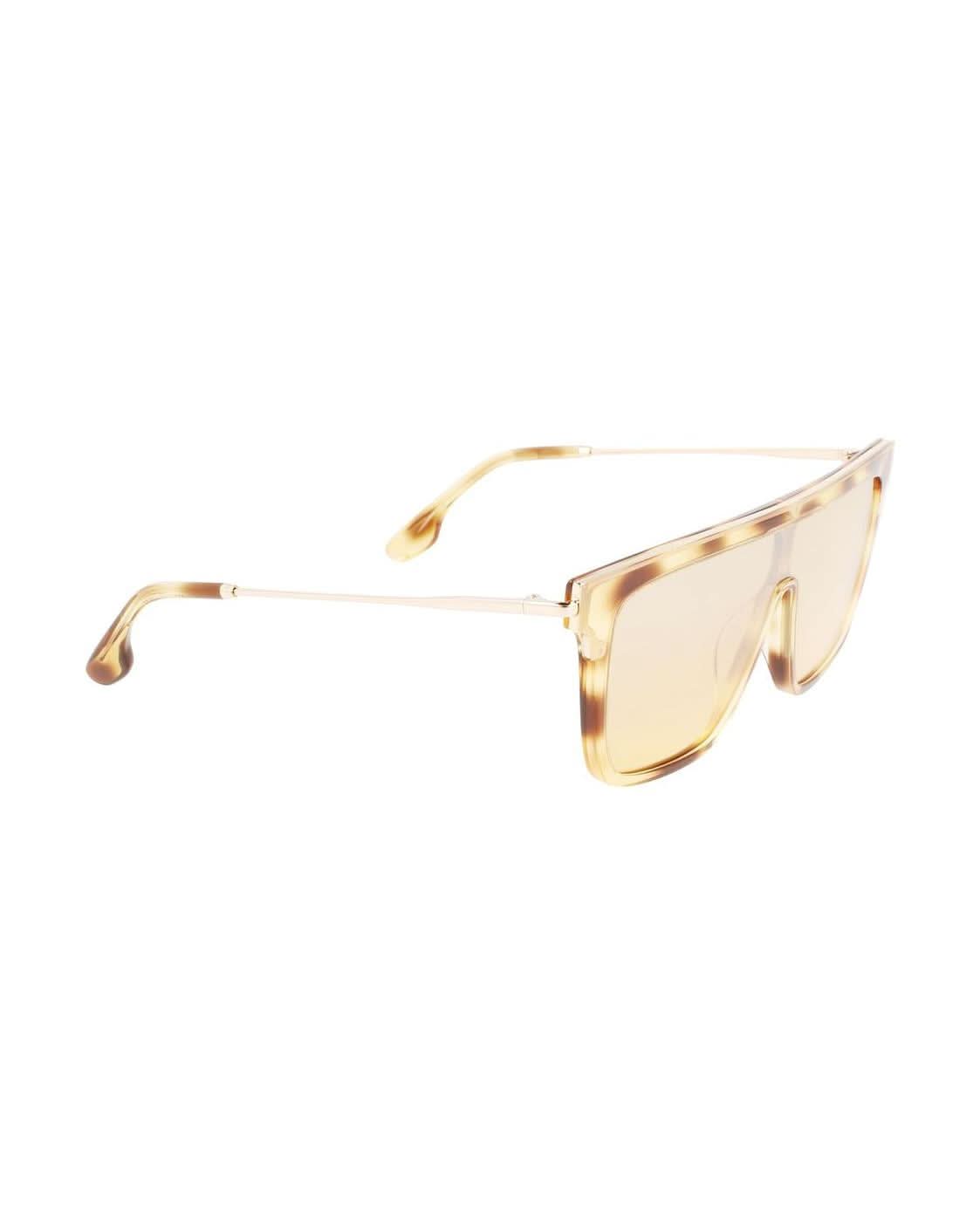 Victoria Beckham Brown Acetate Sunglasses Sunglasses