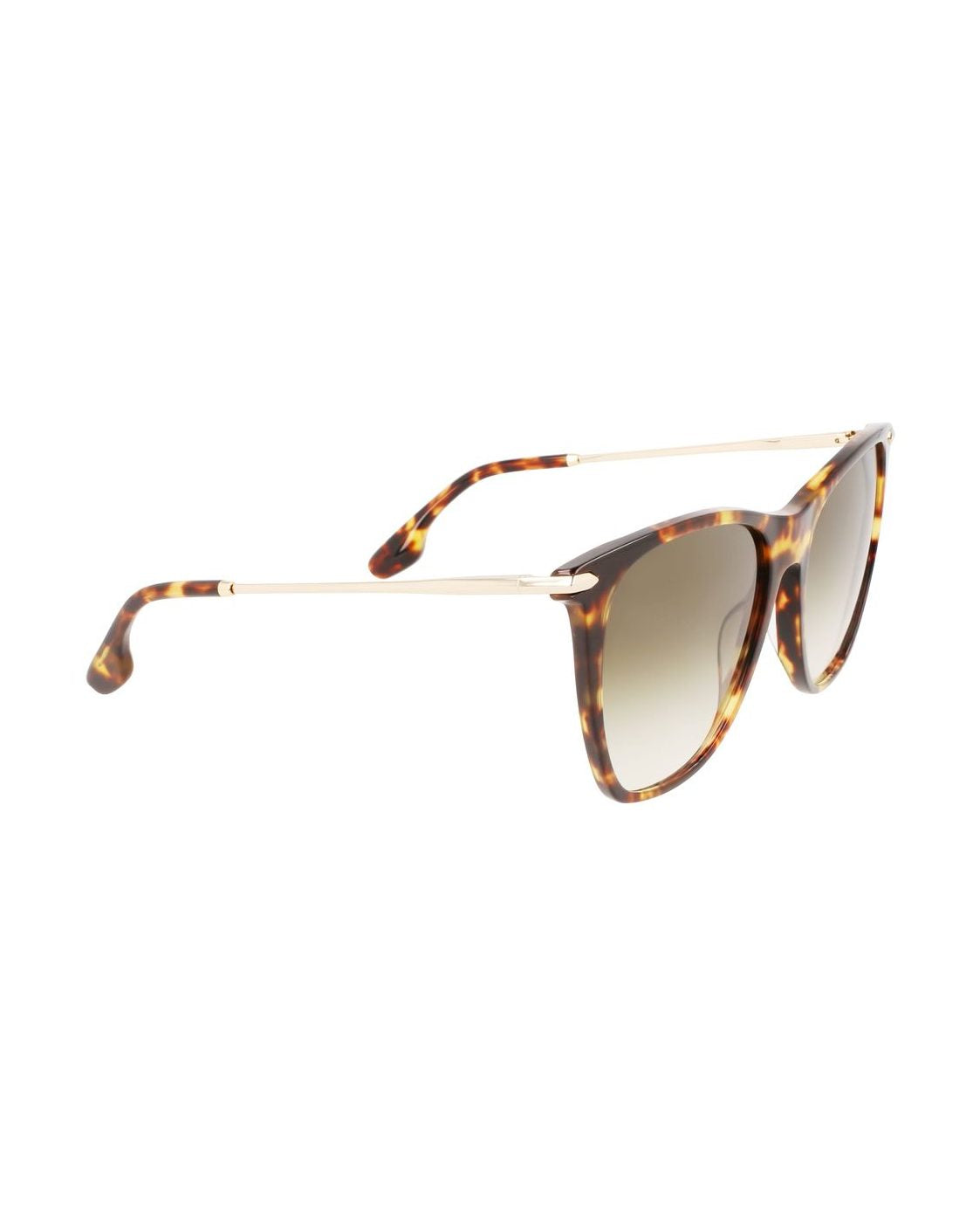 Victoria Beckham Brown Acetate Sunglasses Sunglasses